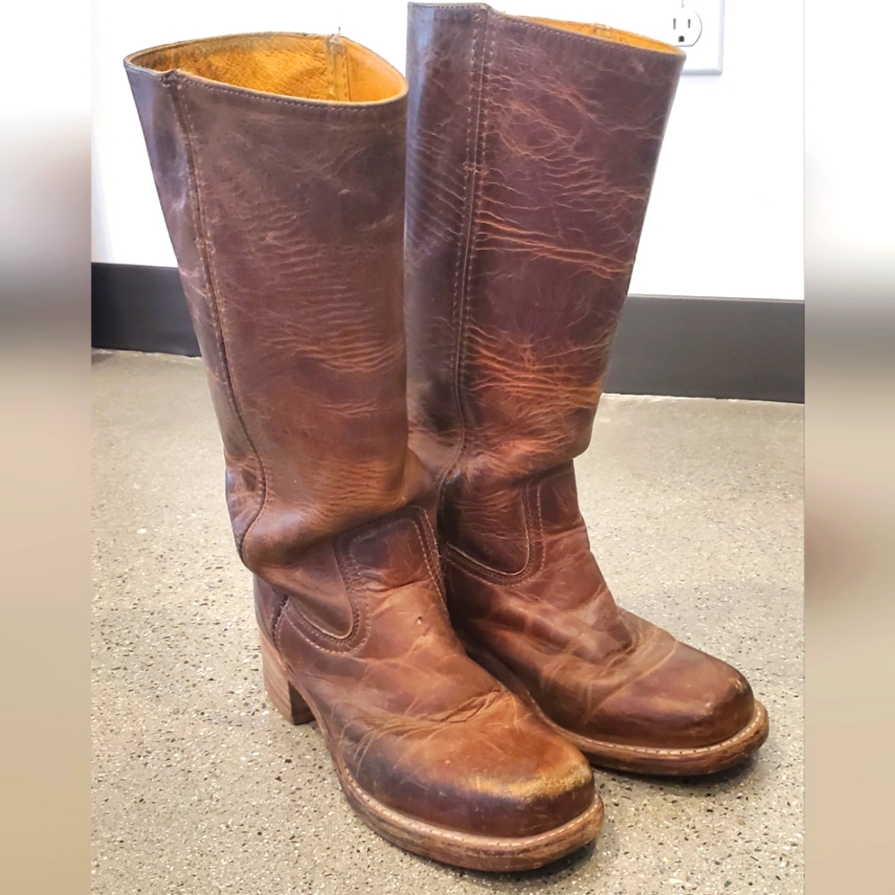 Frye Campus Boots 8